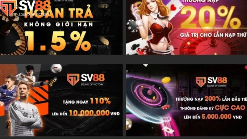 Các bước chi tiết để nhận và sử dụng khuyến mãi sv88