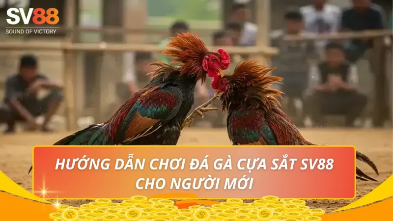 Hướng dẫn chơi đá gà cựa sắt SV88 cho người mới
