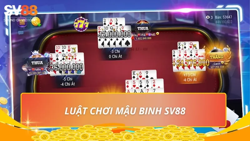 Luật chơi Mậu Binh SV88 cho người mới